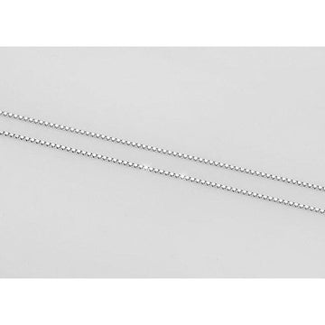 Alibaba Fine Fashion Jewelry-Necklace Hello Kitty Two Tone Rose & White Gold Plated Sterling Silver with Dancing Heart CZ Upgraded Box Chain 18" Adj